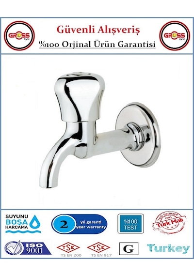 Şahinler Kısa Musluk - %100 Prinç