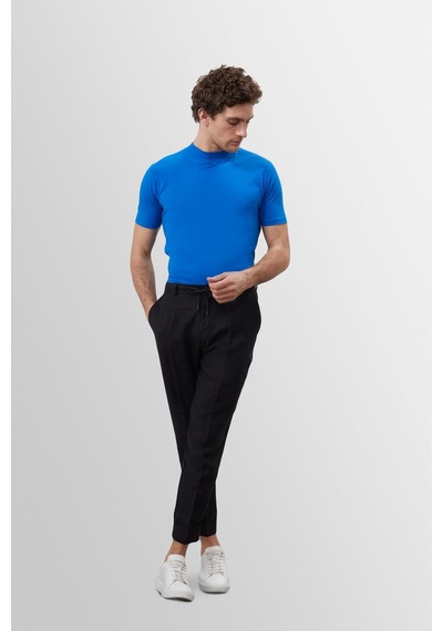 Antioch Slim Fit Basic T-shirt Saks Mavi