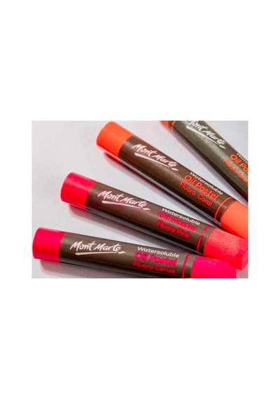 Mm Suda Çözünür Fluoro Yağlı Pastel 12'li Diğer