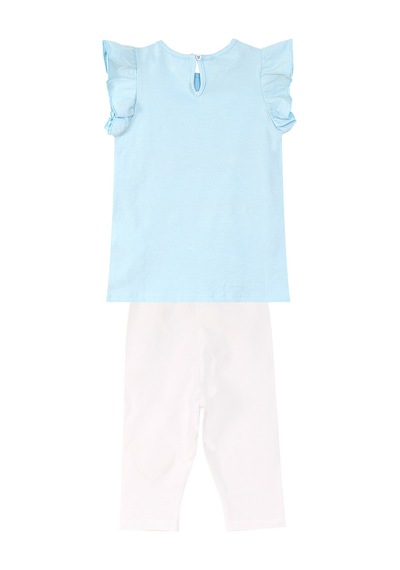 Denokids Çantada Pisi Tunik Takım Çok Renkli