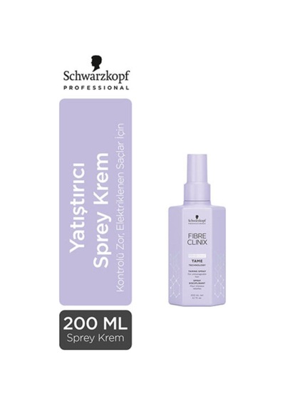 Schwarzkopf Fibre Clinix Tame Yatıştırıcı Sprey Krem 200 ML
