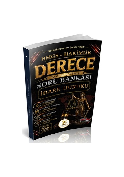 Hukal Hmgs-hakimlik Derece İdare Hukuku Soru Bankası Savaş Yayınevi 2026