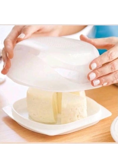 Tupperware Peynir Dünyası Mini Beyaz
