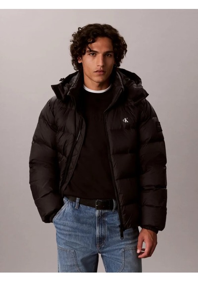 Calvin Klein Erkek Marka Logolu Günlük Kullanıma Uygun Siyah Mont Lv04rg515g Ub1