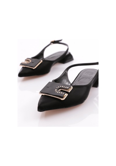 Dgn Pm439-k025 Kadin Tokali Babet PM439-K025-1211-R6994 Siyah