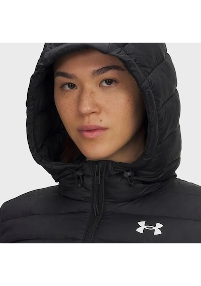 Under Armour Sportswear Insulated Kadın Siyah Polo Yaka Tişört