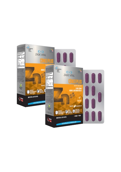 Zade Vital Çinko Plus 30 Kapsül 2 Adet