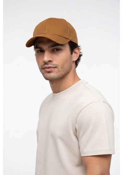 Mollycrush Luxury Unisex Koyu Turuncu Pamuklu Beyzbol Şapkası Premium Casual Outdoor Model Koyu Turuncu
