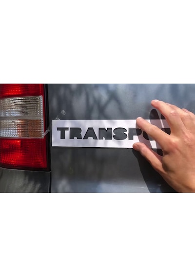 Vw Volkswagen Transporter T4 T5 T6 Krom Abs 3M 3D Bagaj Yazı Logo