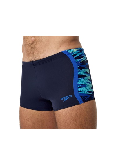 Speedo Hyperboom Splice Aquashort Erkek Yüzücü Mayosu Lacivert
