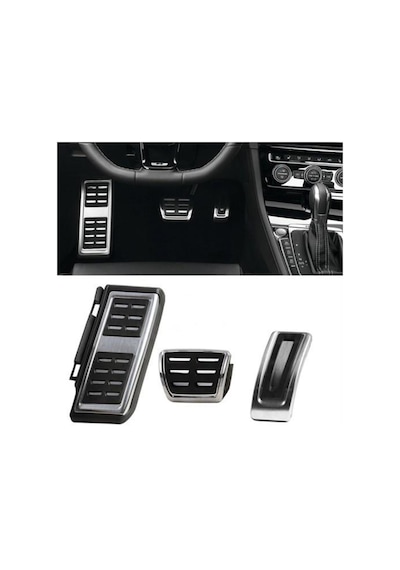 Skoda Octavia Superb Kodiaq Karoq Geçmeli Pedal Seti Otomatik