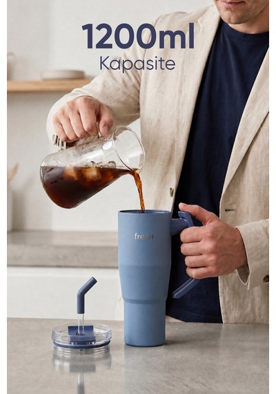 Montela Termos Paslanmaz Çelik 1200 Ml Fr-t1210 Lacivert