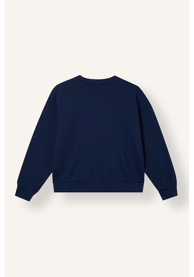 Defacto Relax Fıt Bisiklet Yaka Lacivert Sweatshirt Kız Çocuk E6842a826aunv241 Lacivert-nv241 Defacto Relax Fıt Bisiklet Yaka Lacivert Sweatshirt Kız Çocuk E6842a826aunv241 Lacivert-nv241