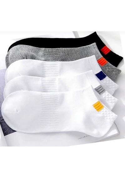 Karayel Çorap Unisex Yazlık Spor Çorap Seti 5 Çift