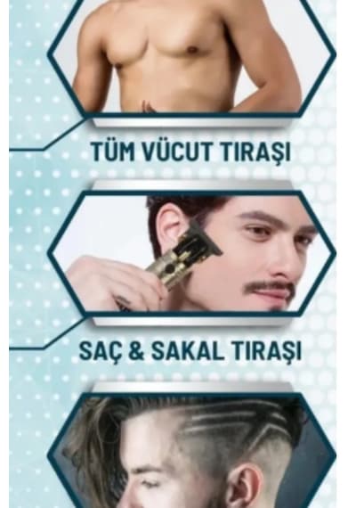 Smartblade P43 Saç Sakal Ense Tıraş Makinesi