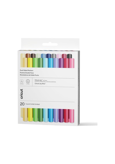 Cricut 2011825 Joy Çift Uçlu 0.4 Mm-1.0mm Marker Ultimate 20'li Diğer