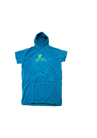 Poncho Turquoise-Turkuaz