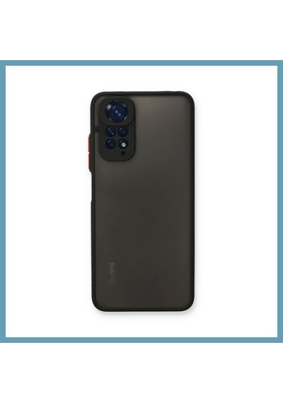 Bezos Redmi Note 11 Pro Kılıf Montreal Silikon Kapak - Siyah Mbt06