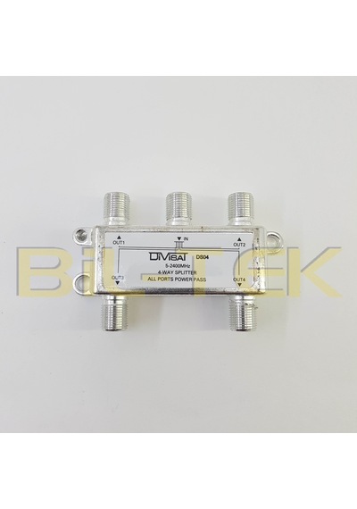 Divisat 1 Giriş 4 Çıkış 1/4 Splitter 5-2400