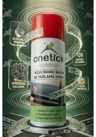 Koşu Bandı Yağlama Ve Ses Kesici Sprey %100 Silikon Bazlı Bakım Spreyi 400ml Ses Kesici Ve Yağlayıcı