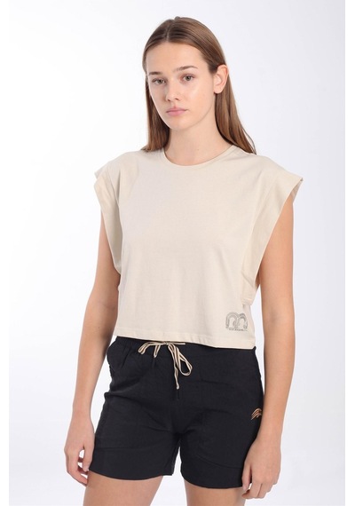 Maraton Sportswear Regular Kadın Basic Siyah Şort 21123-siyah