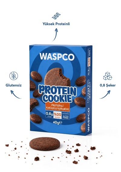 Proteinli Kakaolu Kurabiye 40g
