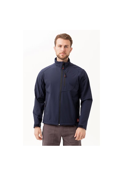 Armadillo Salina Mont Erkek Su İtici Rüzgar Geçirmez Softshell Kışlık Outdoor Mont Lacivert