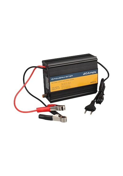 Ma-1220a 12v Şarj Redresörü Akıllı Akü Şarj Cihazı Analog Amper Göstergeli-ayarlı Otomatik 20 A