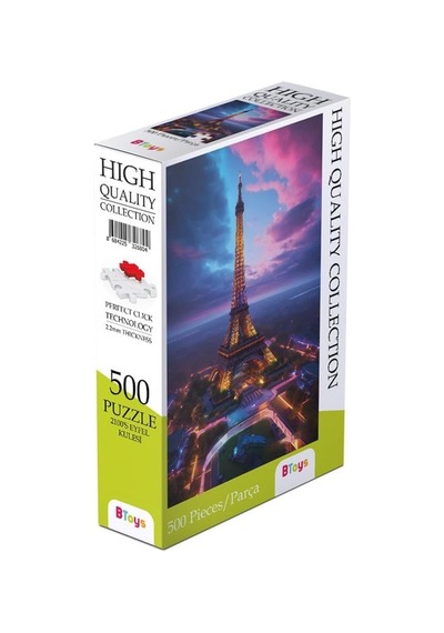 Btoys 500 Parça Puzzle Eyfel Kulesi 2100 9059