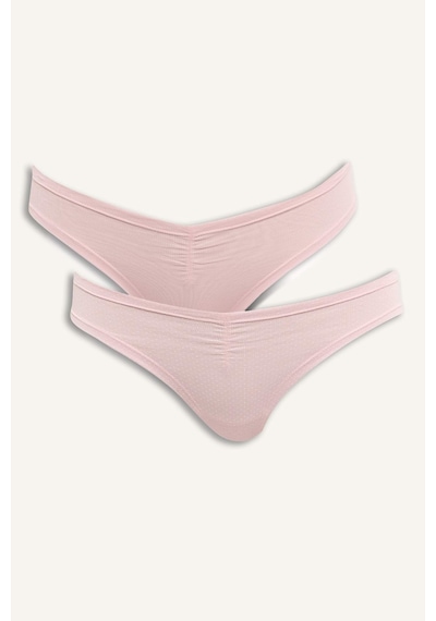 Defacto Basic 2li Brief -fall İn Love F6602ax25hspn438 Pembe