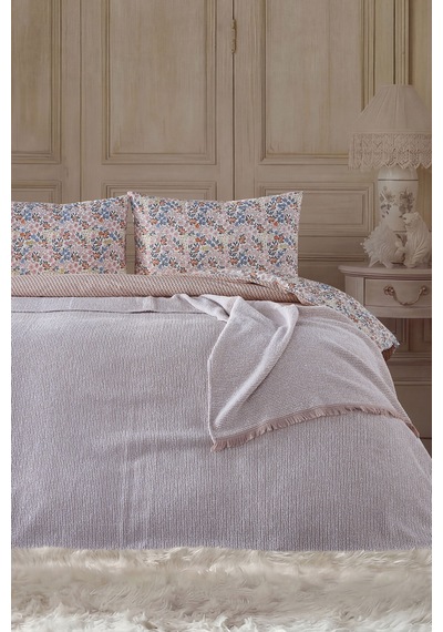 Doqu Home Rosabelle Mina Pike Tek Pudra Pembe