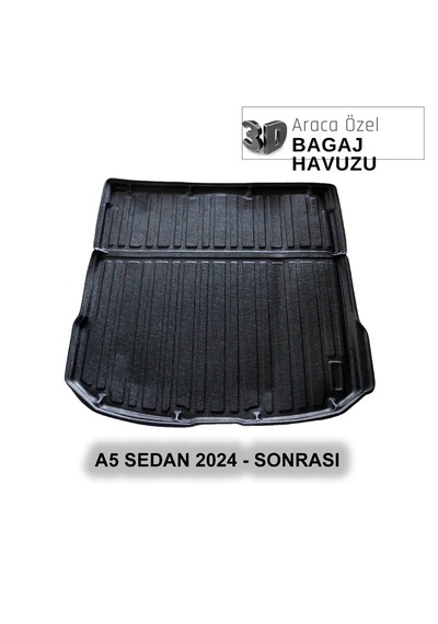 Audı A5 Sedan 2024 + Araca Özel 3d Bagaj Havuzu
