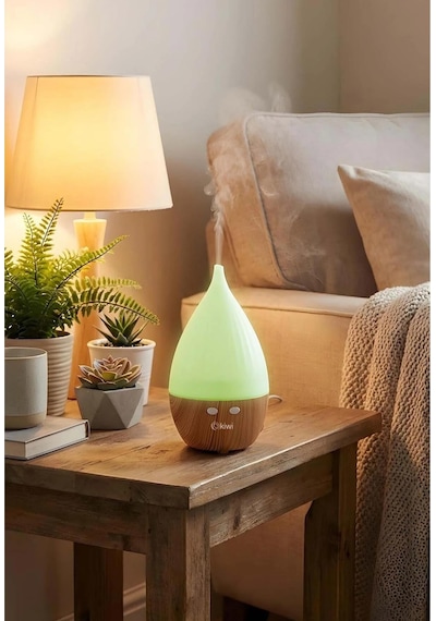 Kiwi Kah-6616 Ultrasonik Aroma Difüzörü 120ml Usb-c Şarjlı