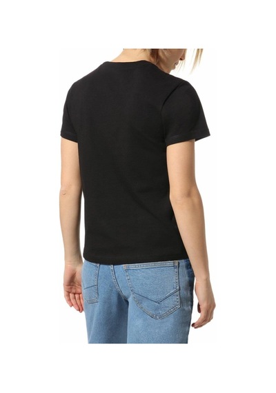 Vans Wm Flyıng V Crew Tee Vn0a3up4blk1-black Siyah
