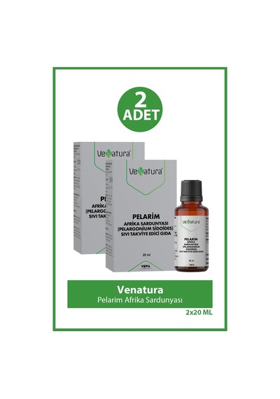 Venatura Pelarim Afrika Sardunyası 20 Ml 2 Adet