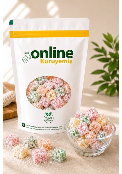 Lokum Meyveli Kuş - 250 Gr