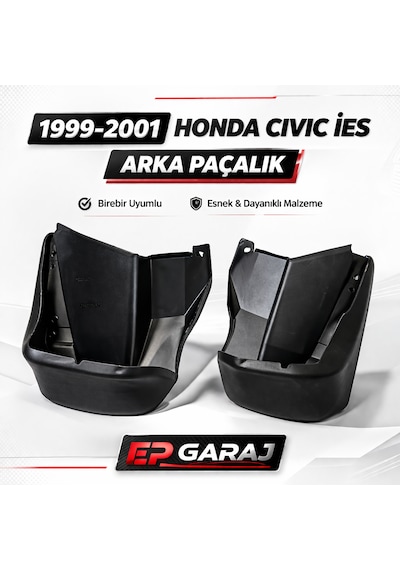 Honda Civic İes Sedan Uyumlu 1999-2001 Model Makyajlı Kasa Arka Sağ Sol Paçalık Tozluk 0