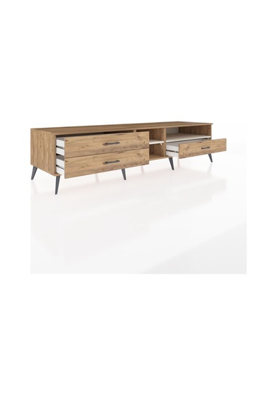 Kronos Tv Ünitesi 2 Raflı 3 Çekmeceli 220x59x51 Çam-aytaşı/çam Aytası/atlas Çam - Atlas Çam Kronos Tv Ünitesi 2 Raflı 3 Çekmeceli 220x59x51 Çam-aytaşı/çam Aytası/atlas Çam - Atlas Çam