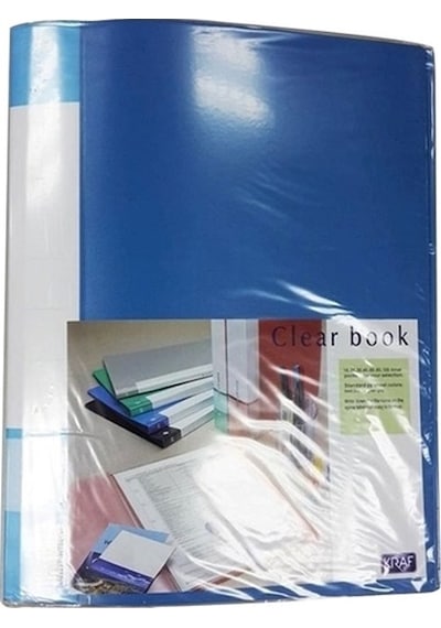 Kraf Sunum Dosyası 60 Poşetli Mavi