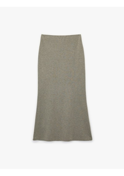Koton Standart Bel Slim Fit Uzun Etek Deve Tüyü 6wak10041uk Taba