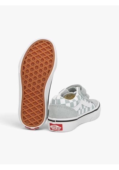Vans Old Skool V Unisex Çocuk Gri Spor Ayakkabı - Vn000cya