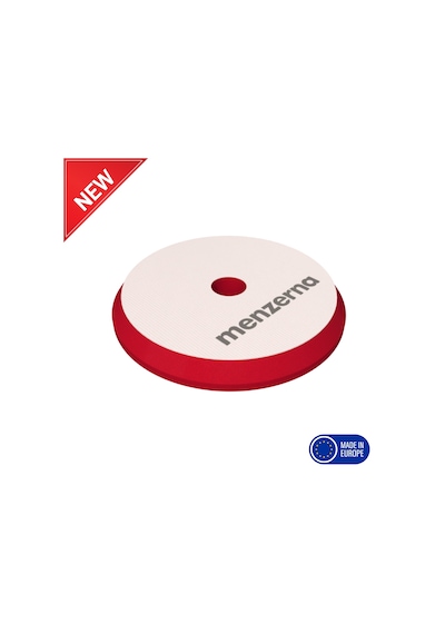Menzerna Rotary Ve Orbital Uyumlu Kalın Pasta Süngeri 130/150mm - Kırmızı Çizik Giderici Ped