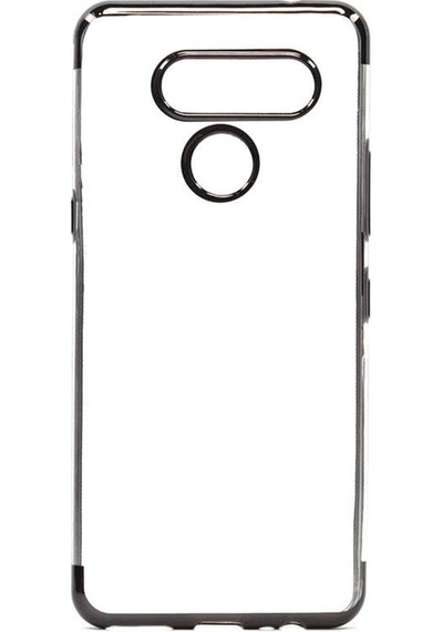 LG Uyumlu K50S Kılıf Zore Dört Köşeli Lazer Silikon Kılıf