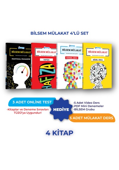 Bilsem Mülakat 4'lü Set