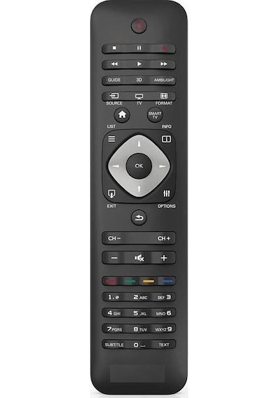 Philips Uyumlu Rm-l1128 3d Lcd Plazma Led Tv Kumandası 1140