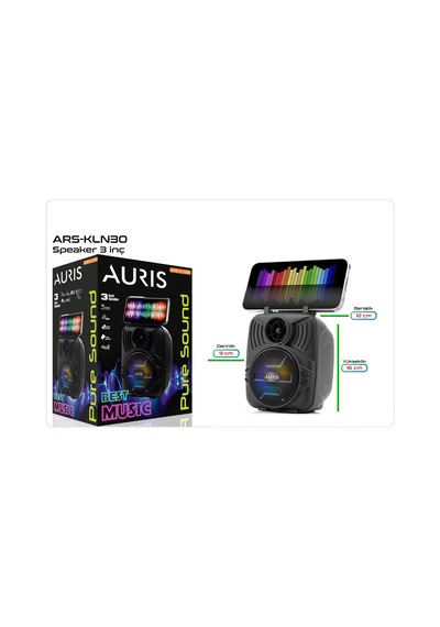 Auris ARS-KLN30 3" Bluetooth USB/-SD Hoparlör
