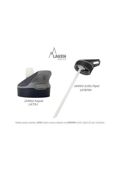 Laken Tritan Şişe Summer Collection 0,45l - Turuncu Lkoe-tn4 Çok Renkli