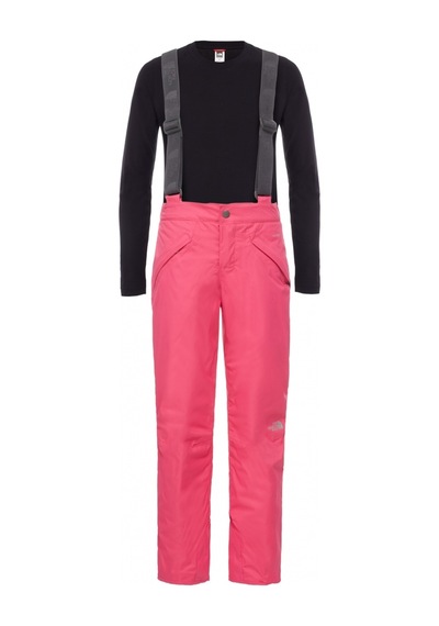 The North Face Snowquest Suspender Çocuk Pantolonu T0crv1hbu Pembe
