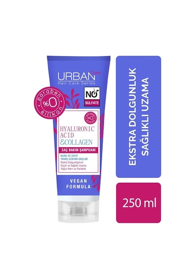 Urban Care Hyaluronic Asid & Collagen Saç Bakım Şampuanı 250 ML