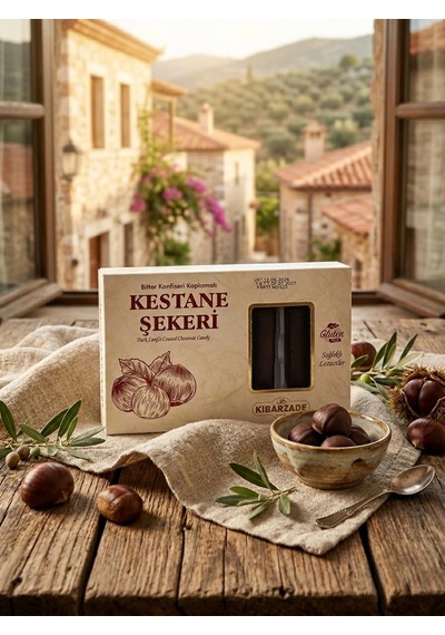 Çikolata Kaplamalı Kestane Şekeri - Nostalji Serisi - 125 Gr